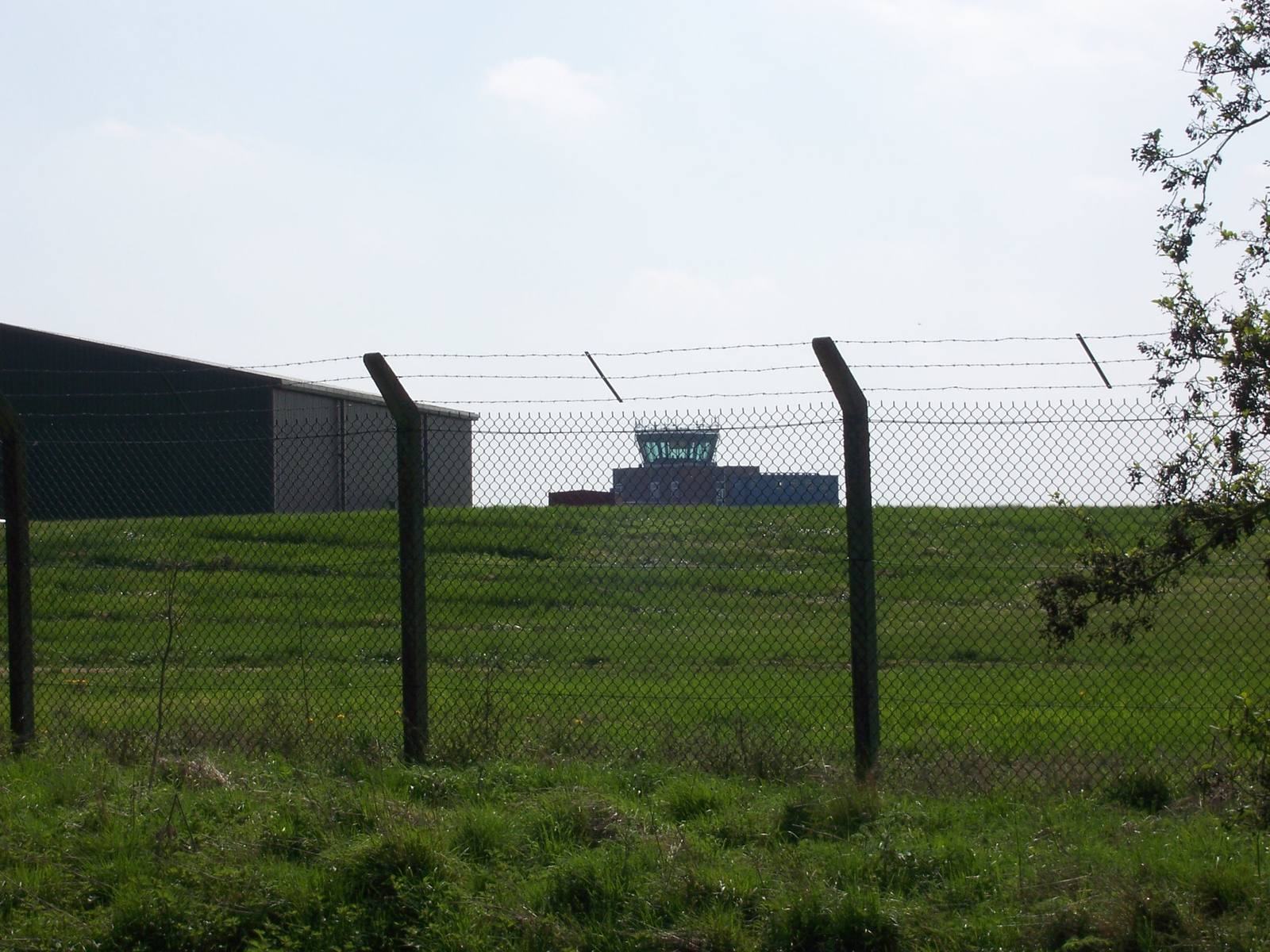 The control tower at RAF Northolt, the active RAF station in West London where Gama Aviation began FBO operations