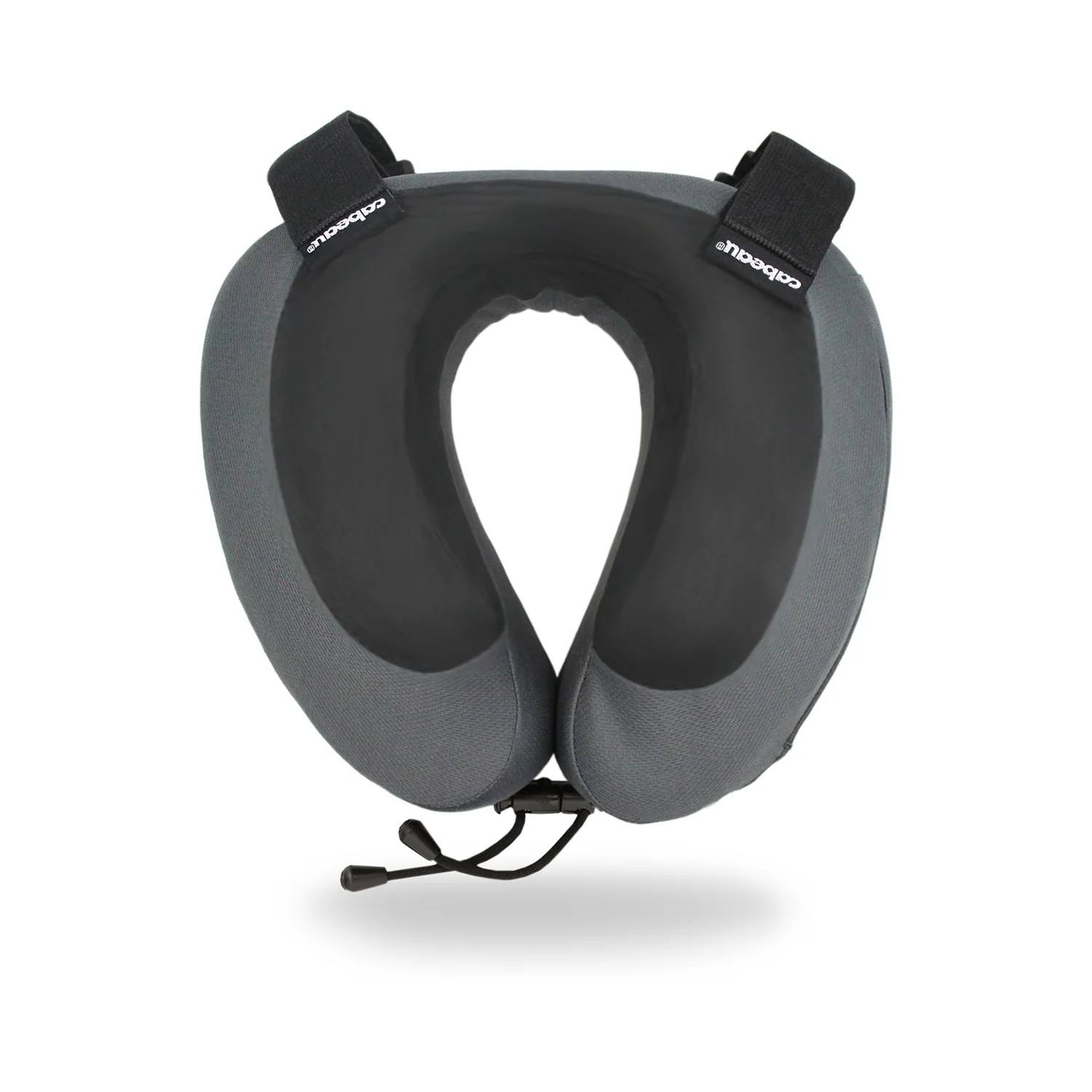 Cabeau Evolution S3 memory foam travel pillow in steel grey