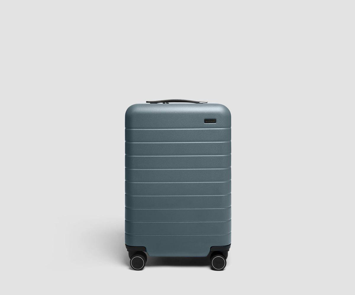 Away Carry-On 3 in Coast Blue, studio product photograph